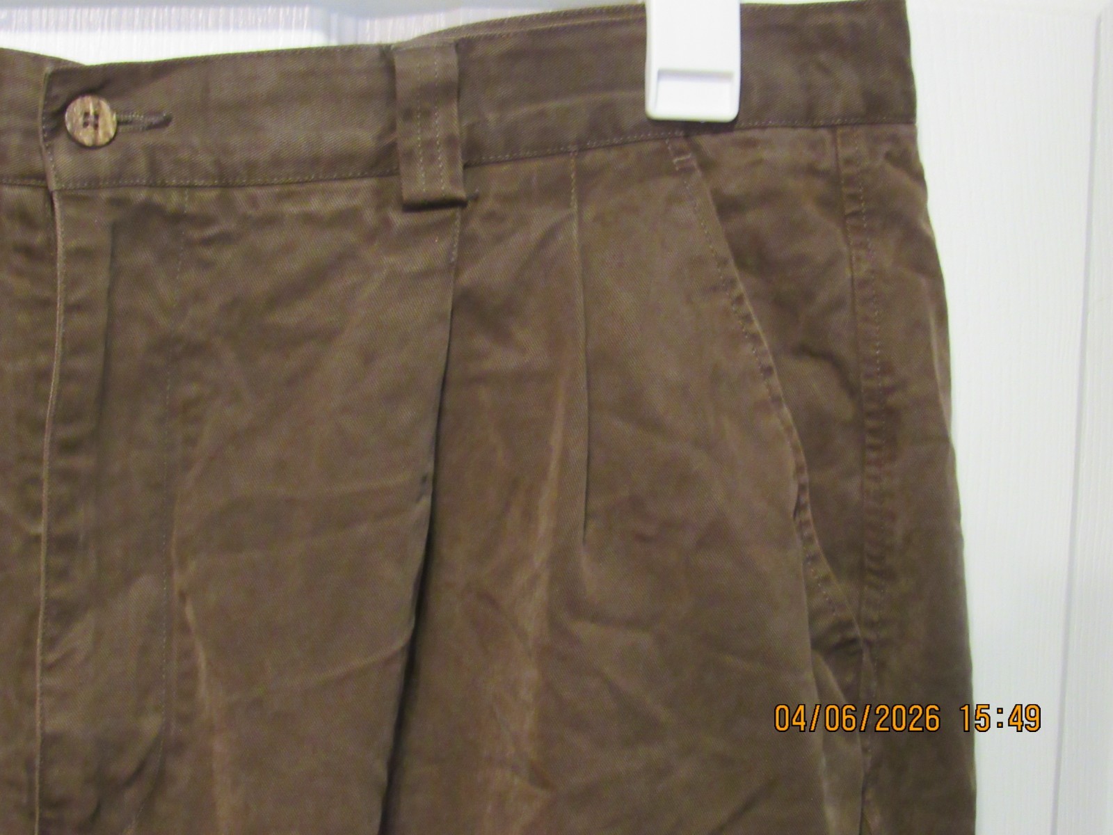 Mens Tommy Bahama Brown Pants 38×29 38×29 Tencel Cotton