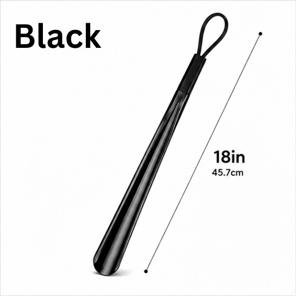 Long Handle Shoe Horn 18 In Easy Shoe Helper Dressing Aid For Seniors Adults USA