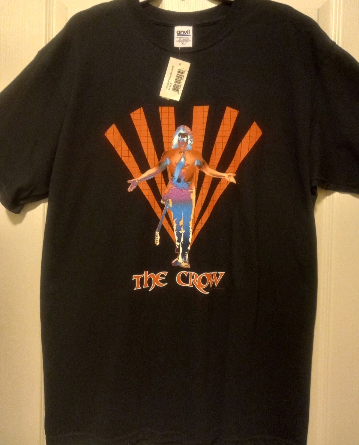 2004 New Vintage The Crow T Shirt Men’s XL Black Tee Brandon Lee Eric Draven