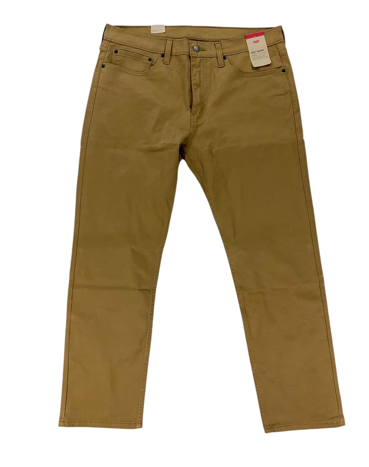 NEW Levi’s Strauss 502 Taper Soft Stretch Regular Caraway Twill Brown Pants