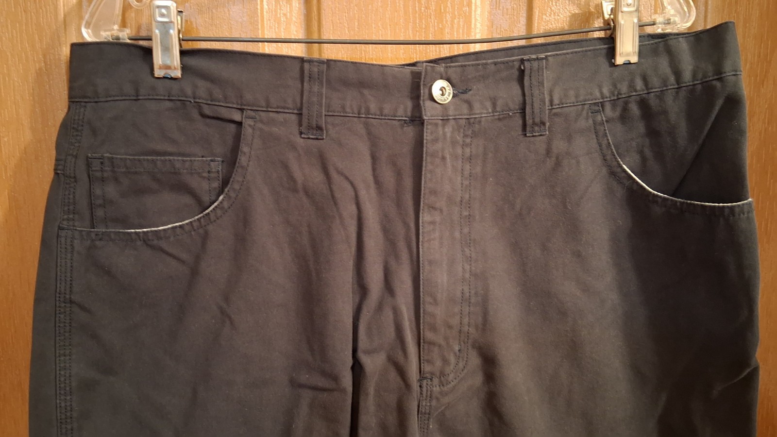 Route 66 Gray Bermuda Shorts Flat Front 5 Pockets Men’s Size 36