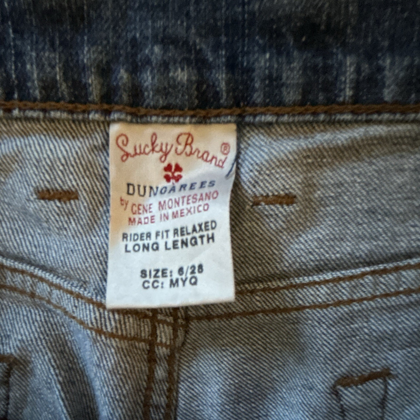 Lucky Brand Womens Bootcut Jeans Relaxed Fit Mid Rise Medium Wash 5-Pocket
