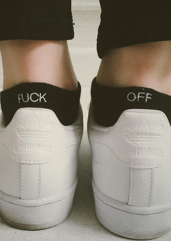 Women’s Boat Short Socks Novelty Youth Socks Men’s Fashion Letter Cotton Socks
