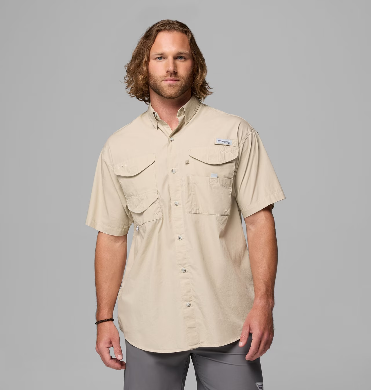 Columbia PFG Bonehead Men’s Short Sleeve Fishing Shirt Cotton