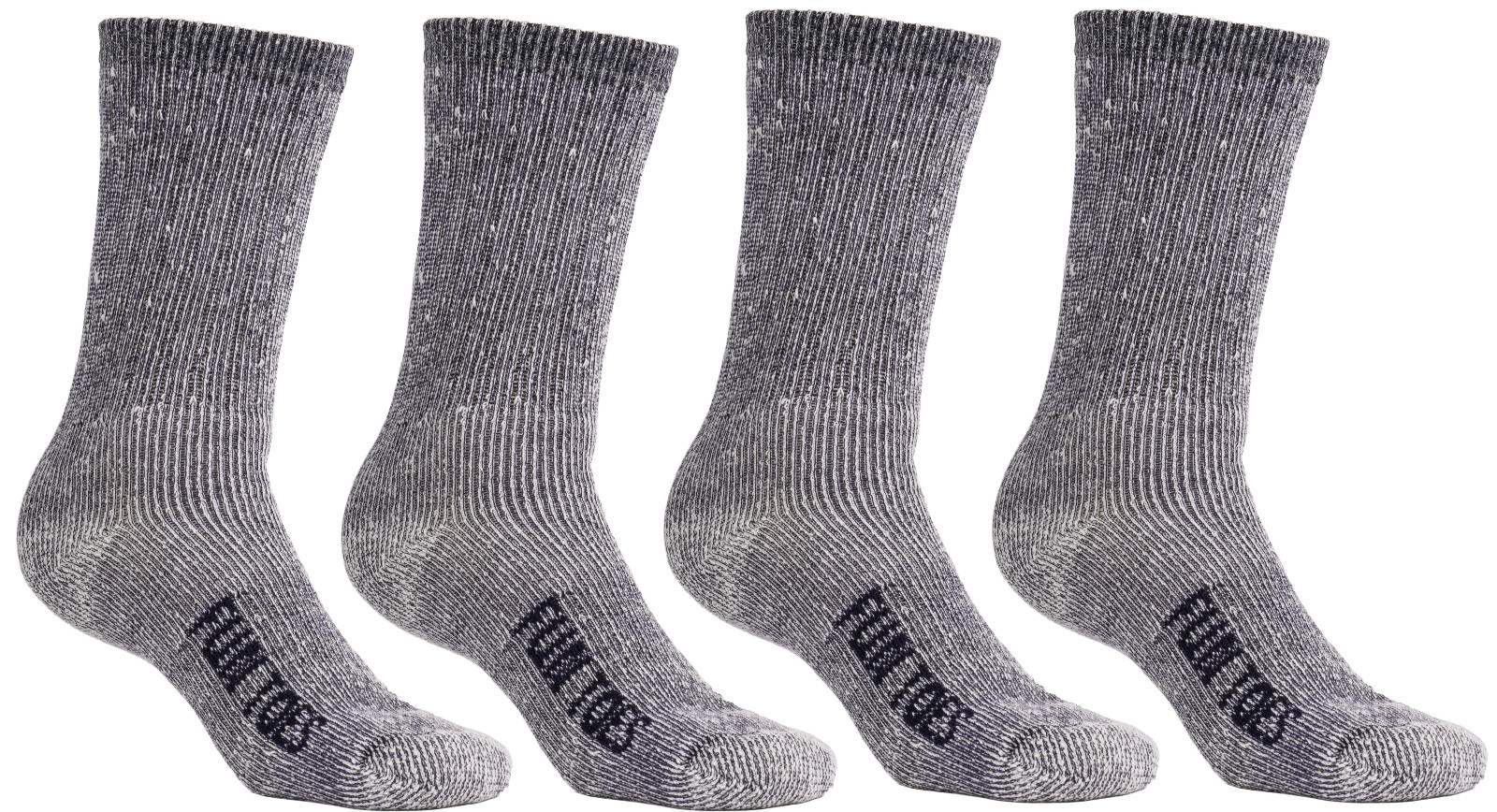 Men heavy duty PRIME Merino Wool Socks 4 Pack for winter ski & trailing