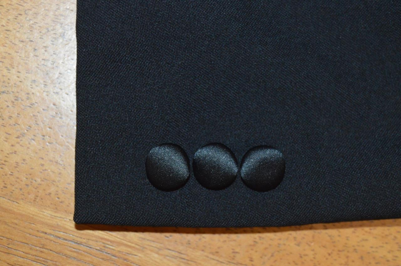 USA Burberry 44 R shawl collar Double breasted no vent dinner tuxedo suit g7j5