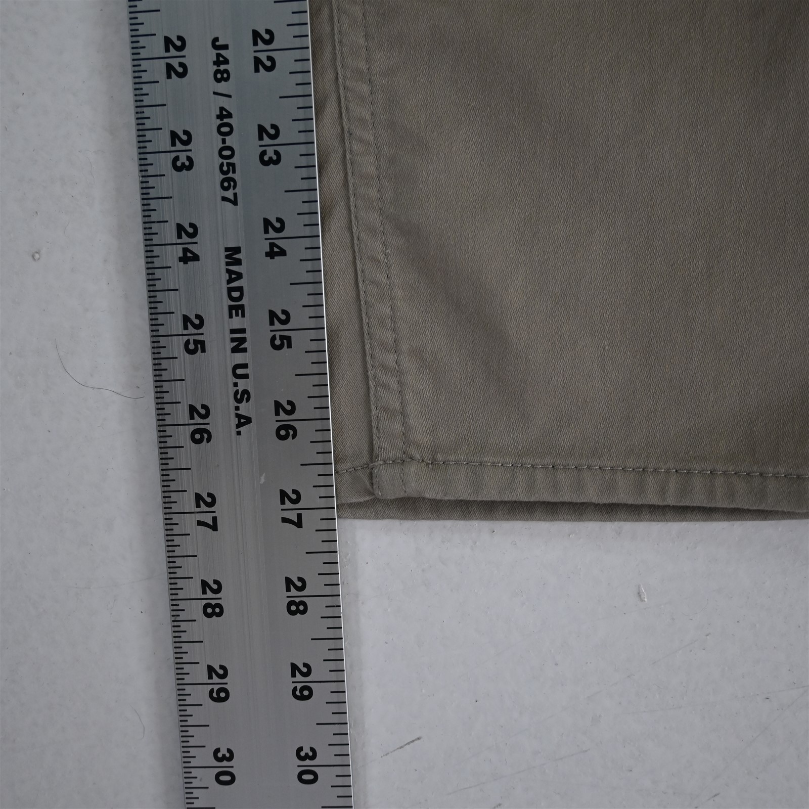Sonoma 46×29 Everyday All Day Straight Khaki Soft Twill Stretch Mens Jeans