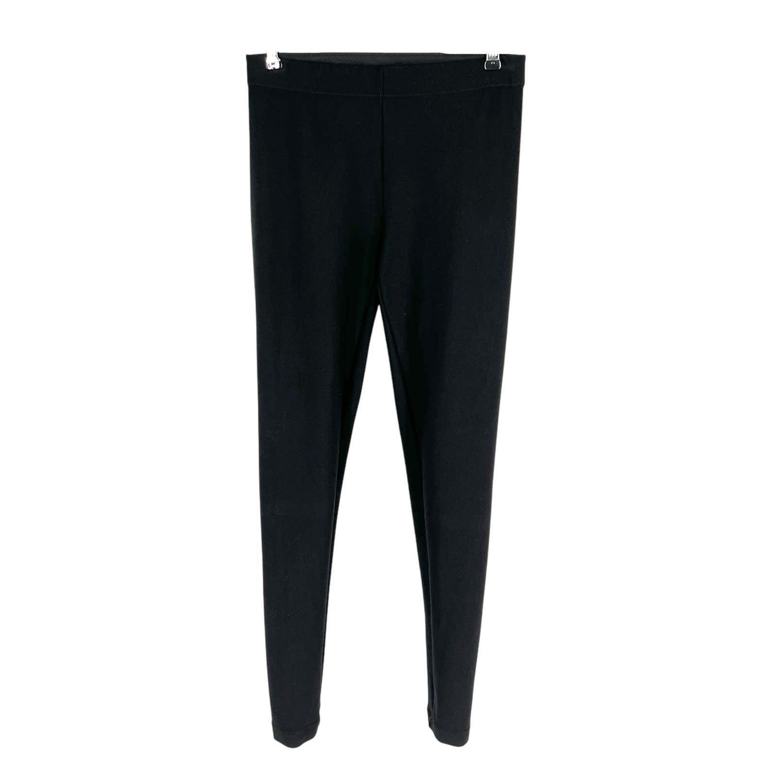 Vince Pants Womens Size Small Black Stretch Ponte Knit Elastic Waist 27.5in