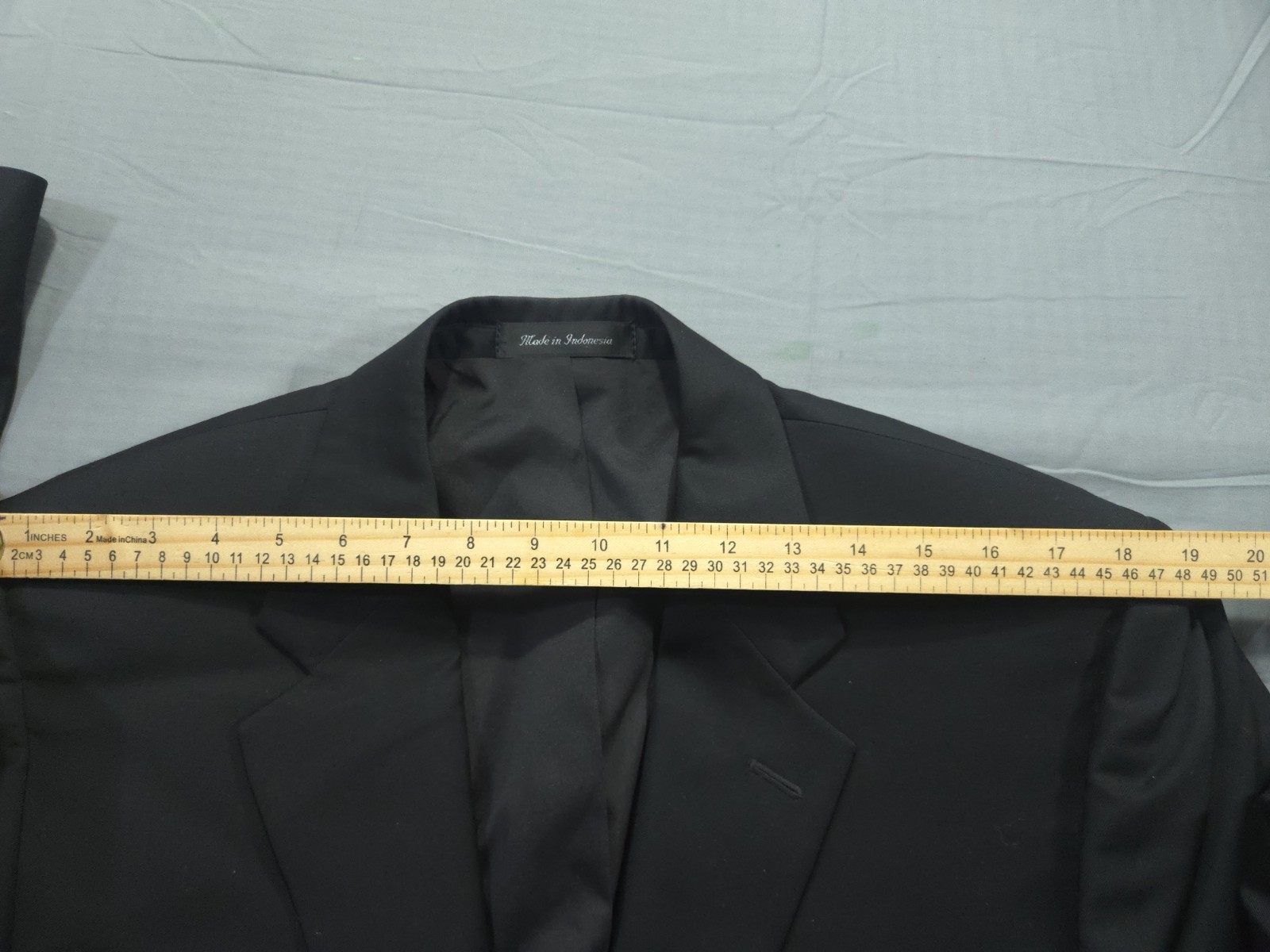 Ralph Lauren Blazer Suit Jacket Mens 40R Black 100% Wool 2 Button Single Vented