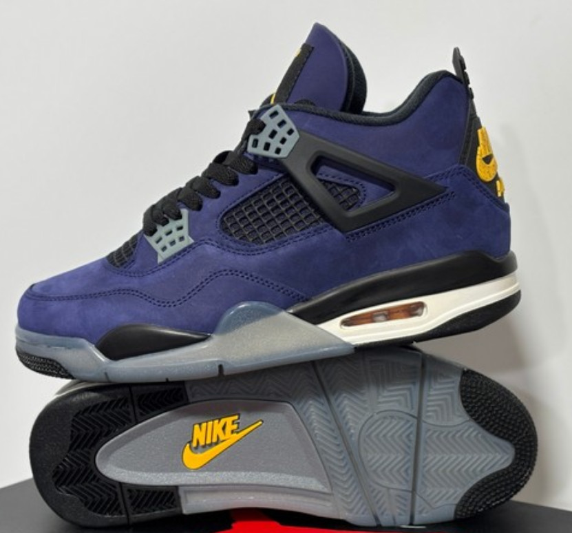 Air Jordan 4 Retro “Imperial Purple” Men’s Mid-Top Retro Basketball Shoes