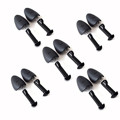 5 Pairs Adjustable Length Men Shoe Tree Shoe Stretcher Boot Holder