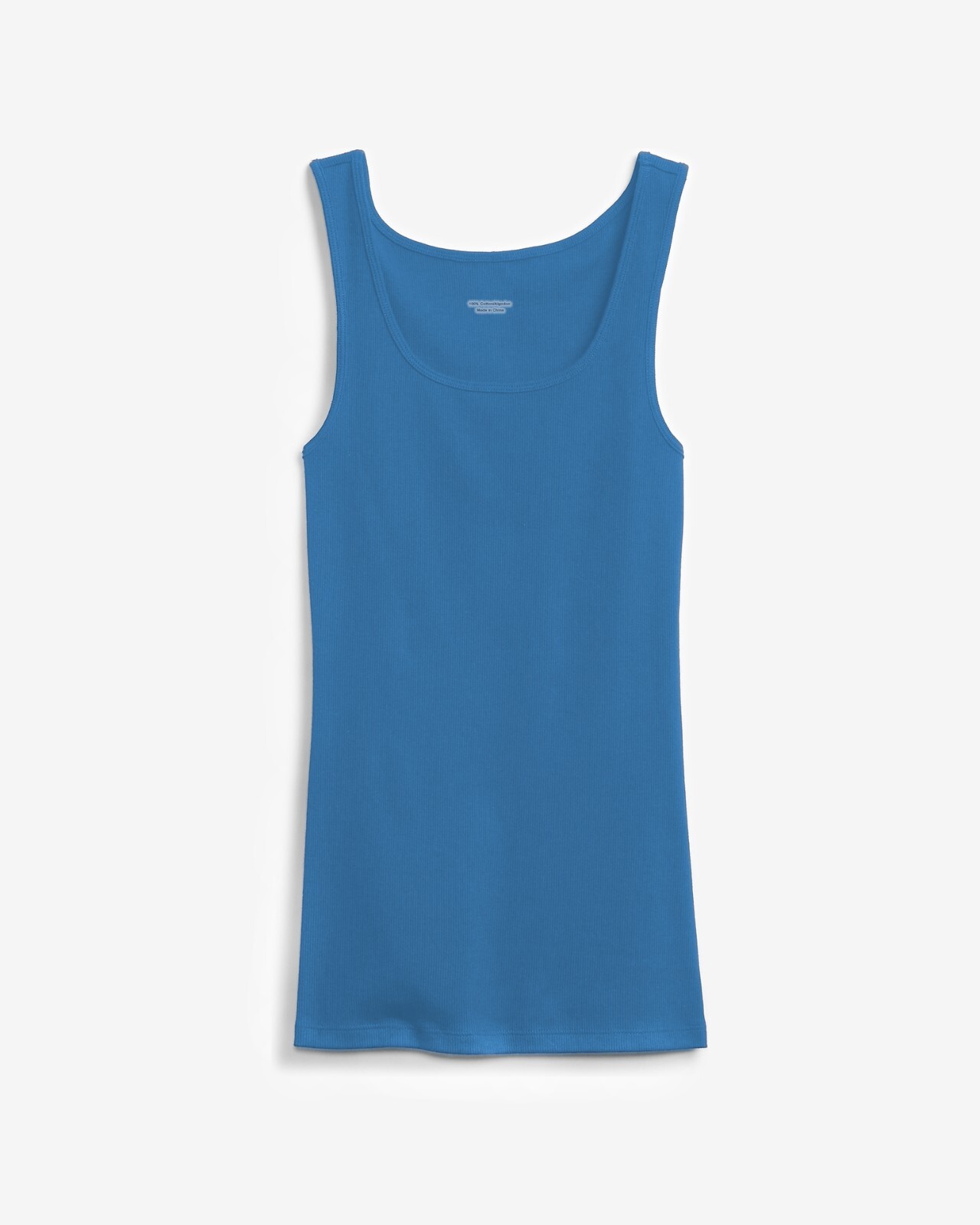 3-12Pcs Women Basic Round Neck Ribbed Tank Top 100% Cotton Sleeveless Shirts