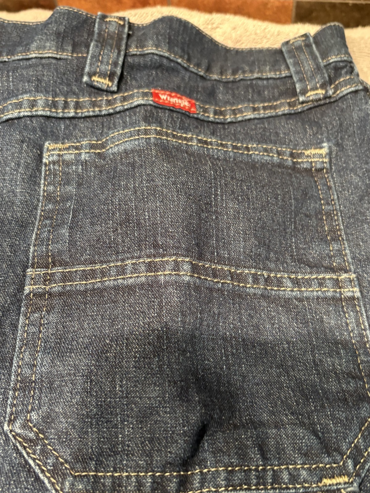 Wrangler Five Star Premium Carpenter Flex Denim Mens Shorts Sz 40×10″ Ins NWT