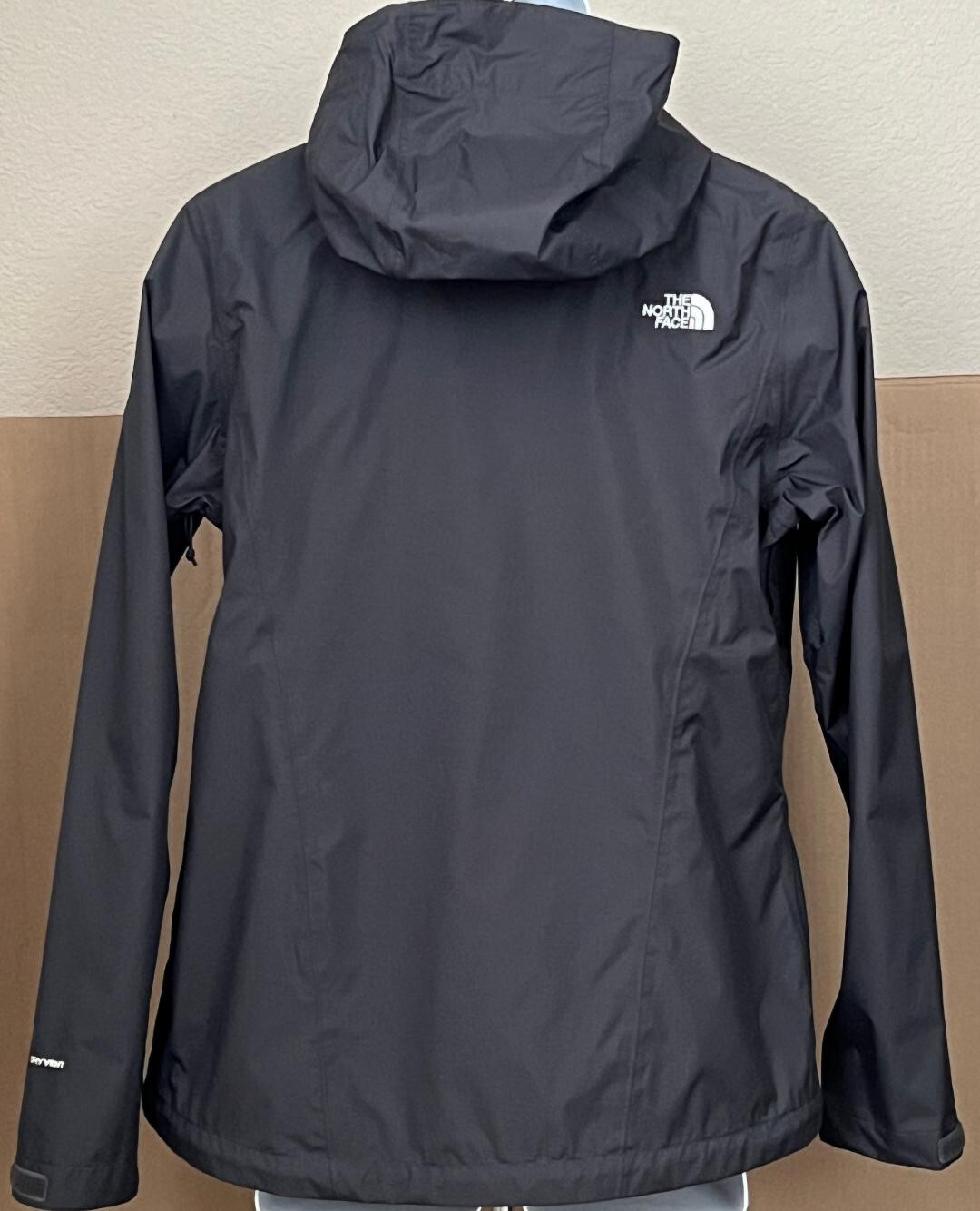 NWT The North Face Women Venture 2 Waterproof Hood Jacket White Log M,L $110
