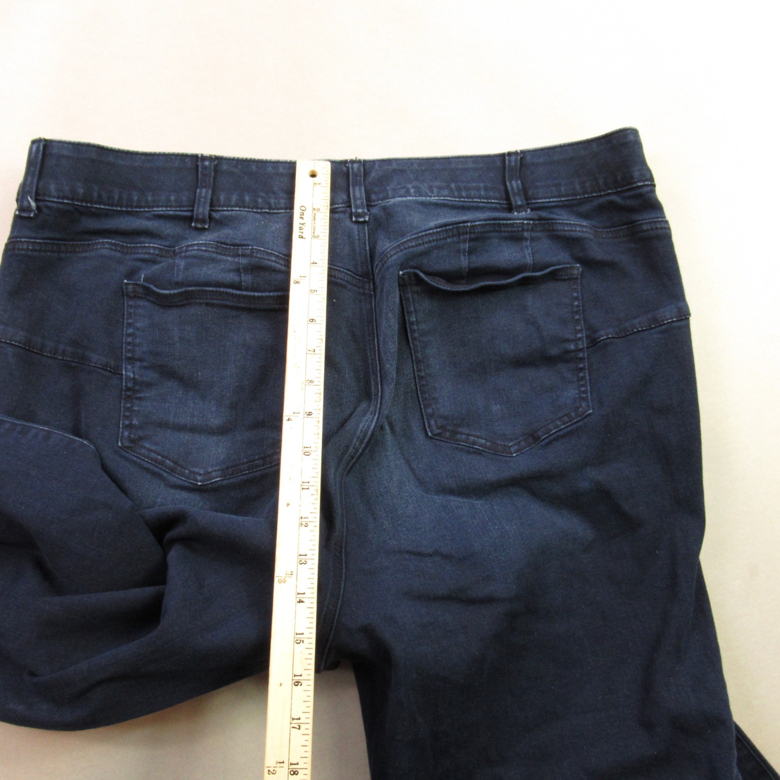 Torrid Jeans Womens 024 Regular Wide Leg Pockets Blue Denim Bombshell Flare