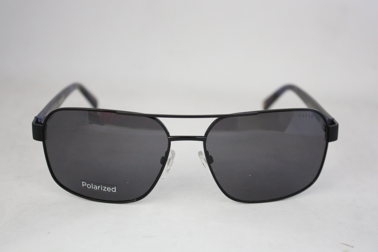 TED BAKER TBM045 POLARIZED sunglasses Black MEN 58mm Aviator Designer Sunglasses