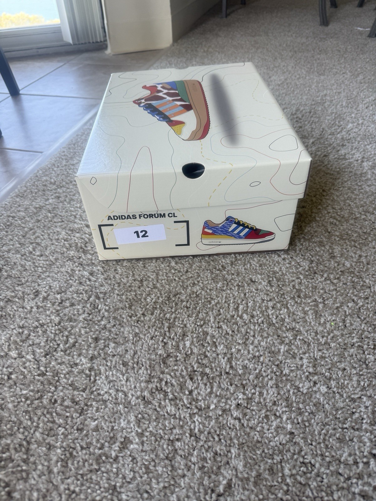 adidas Forum CL “What The Milwaukee” Multicolor Colorblock Low Top Sneakers