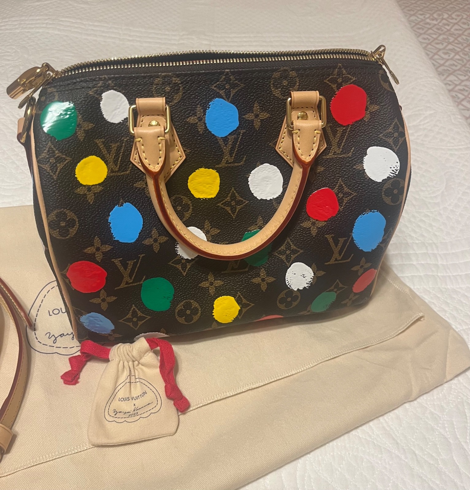 Louis Vuitton x YK Bandouliere 25 LV monogram with multicolored/linited edition