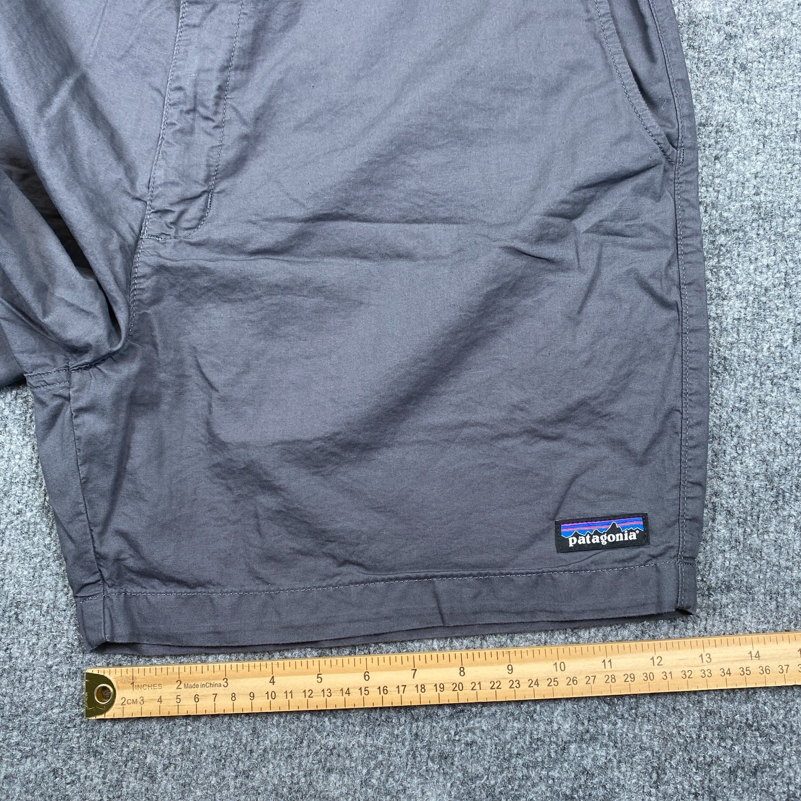 Patagonia All Wear Hemp Shorts Men’s 38 Chino Cotton Hiking Outdoor 6″ Inseam