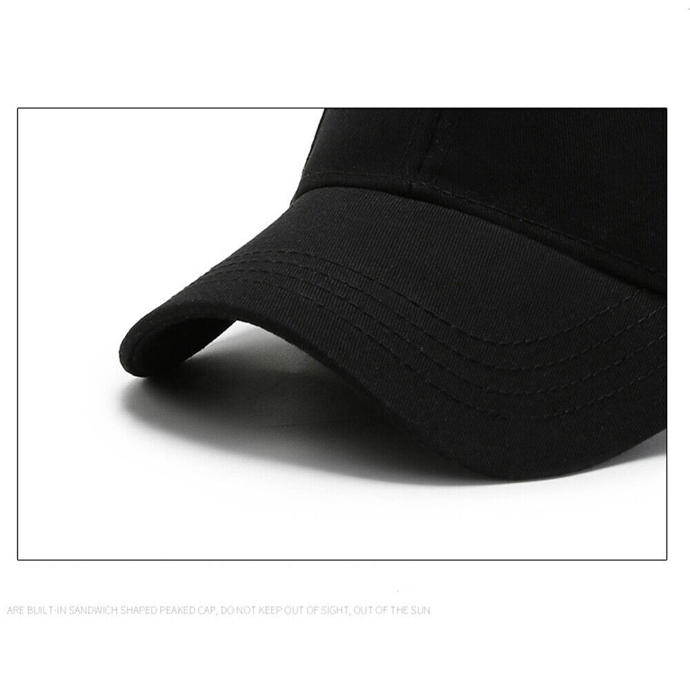 Mens Cap Baseball Cotton Adjustable Ball Dad Hat Plain Solid Washed Women US