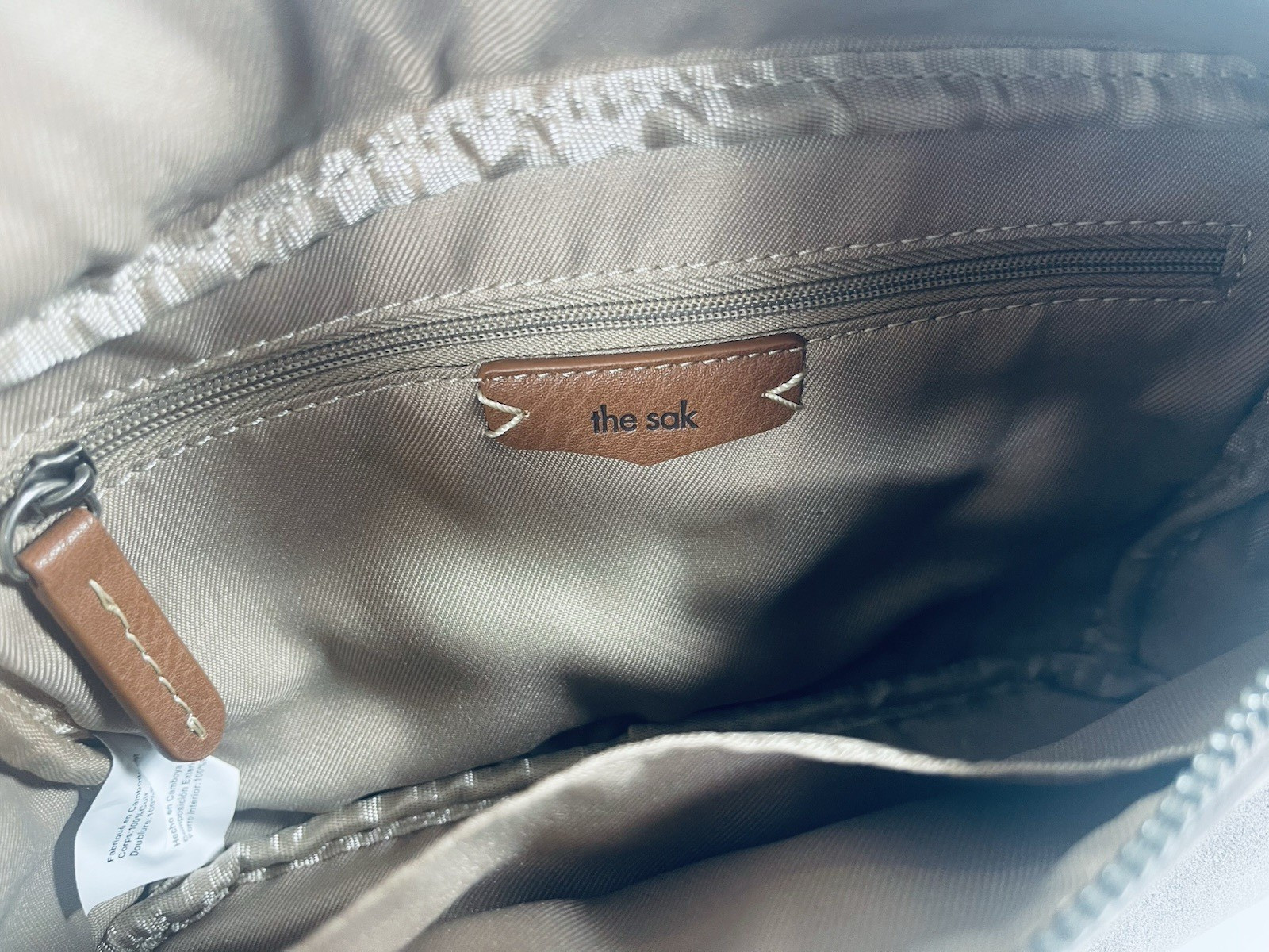 The Sak Caraway Mushroom Suede Belt Bag/Fanny Pack Style 109890