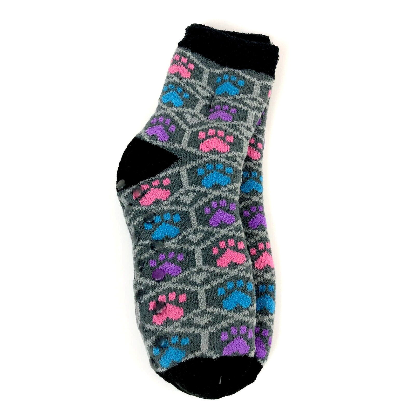 Non Slip Grip Socks Extra Thick Slipper Yoga Pilates Paws Greater Good Rescue