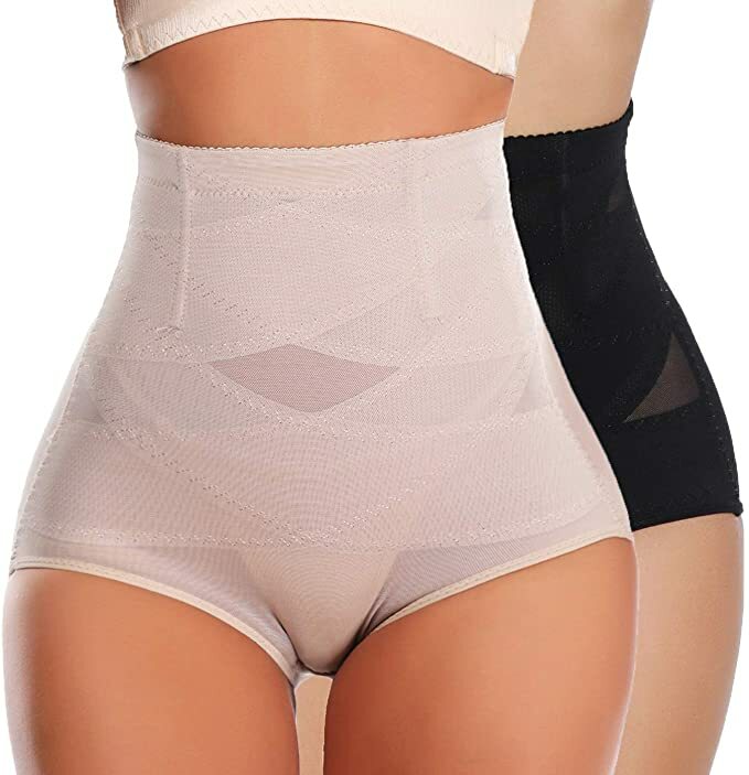 Women Slim Tummy Control High Waist Shaper Magic Shorts Girdle Shapewear Panties