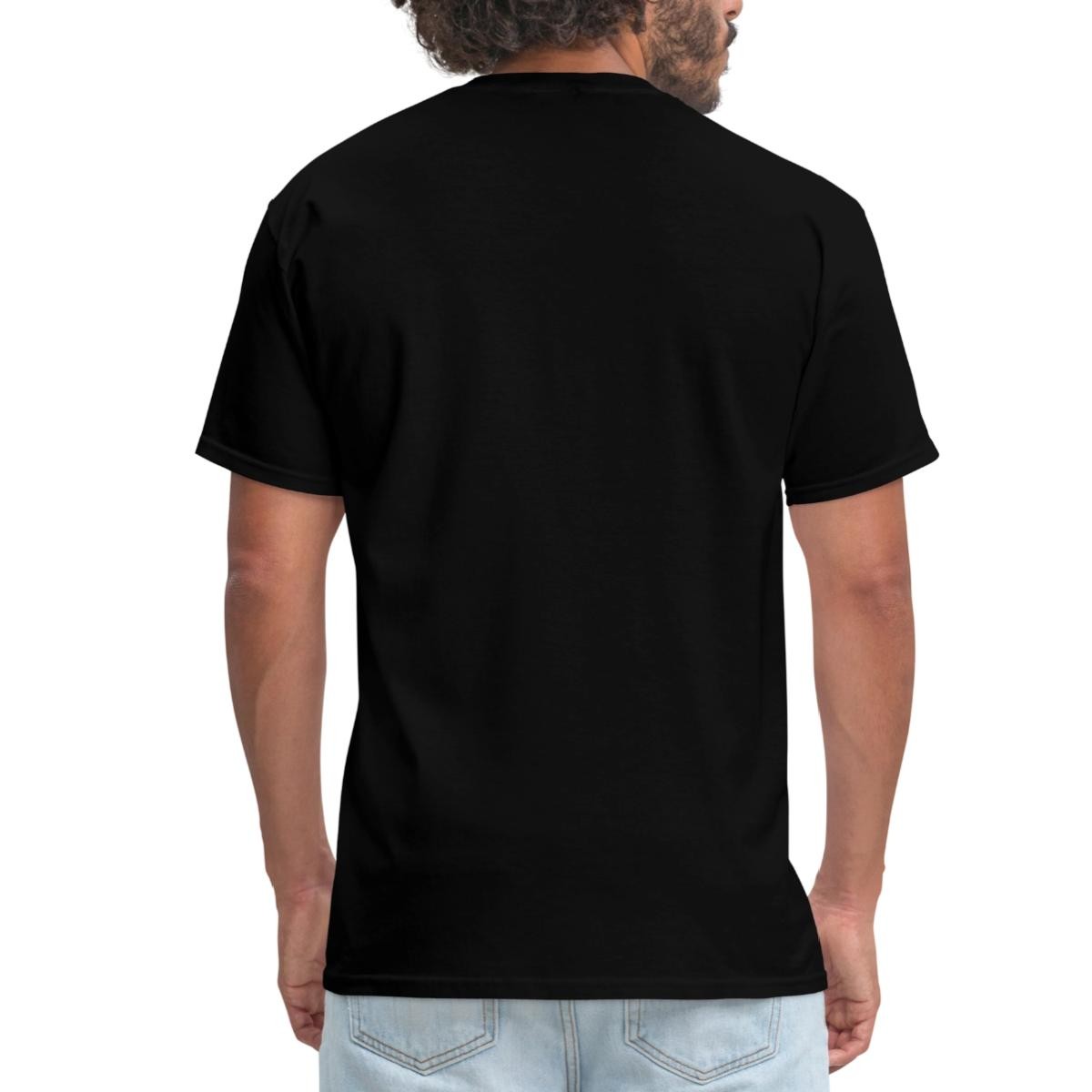 Bisexual Rainbow Stripe Gay Pride Men’s T-Shirt