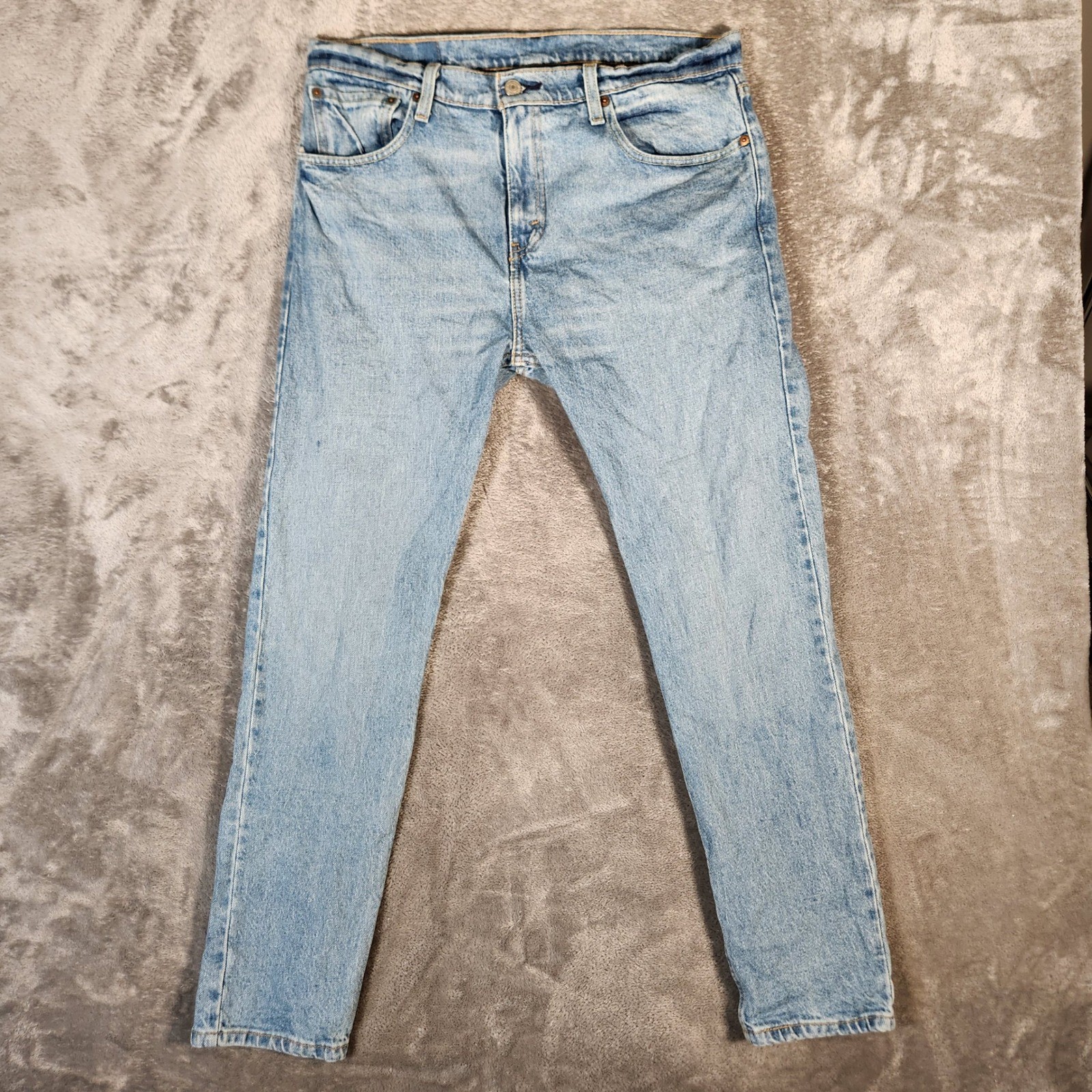 Levi’s 512 Slim Taper Jeans Mens 32×30 Light Wash Blue Denim 28833-0155