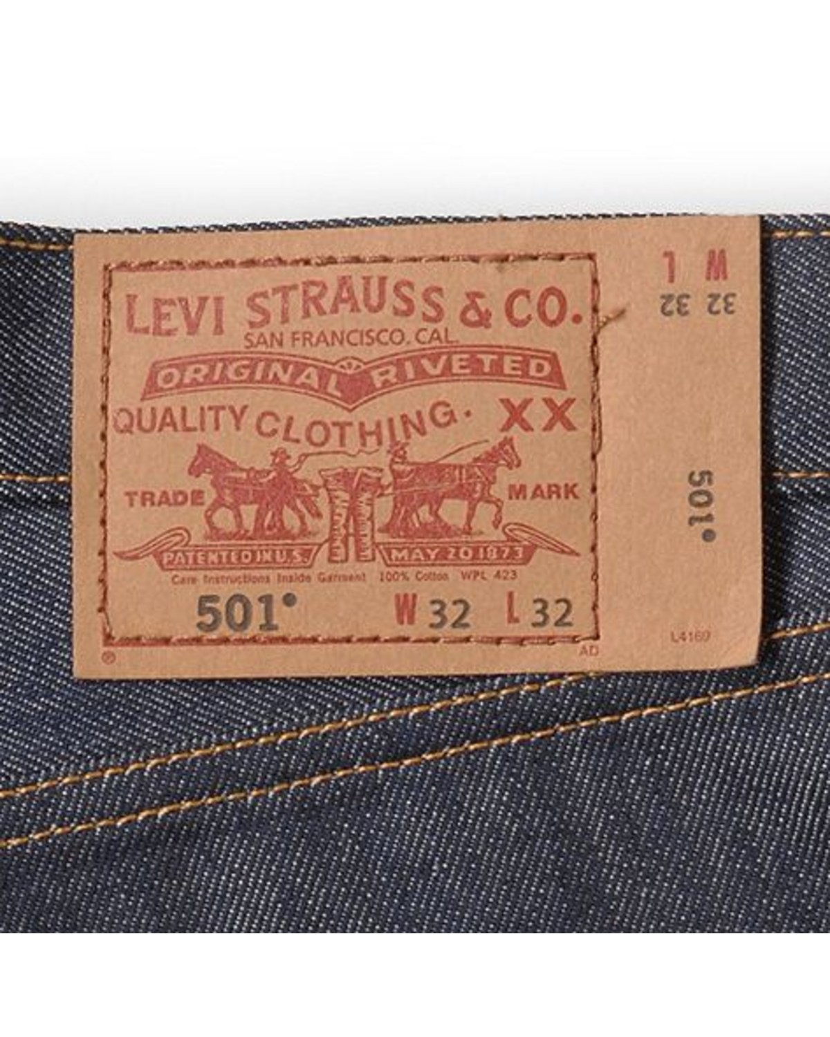 Levi’s Men’s Levi'S Men'S 501 Original Shrink-To-Fit Regular Indigo