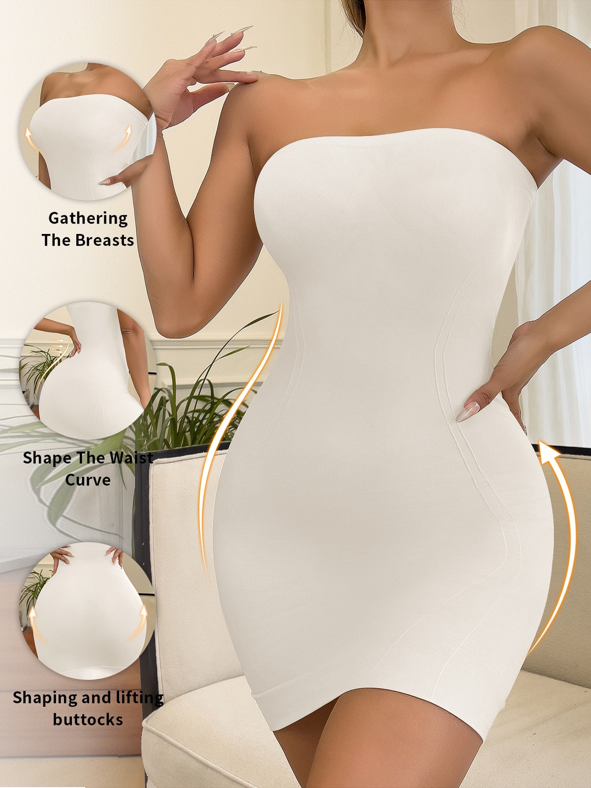 Women Bodysuit Shapewear Tummy Control Butt Lifter Body Shaper New Style