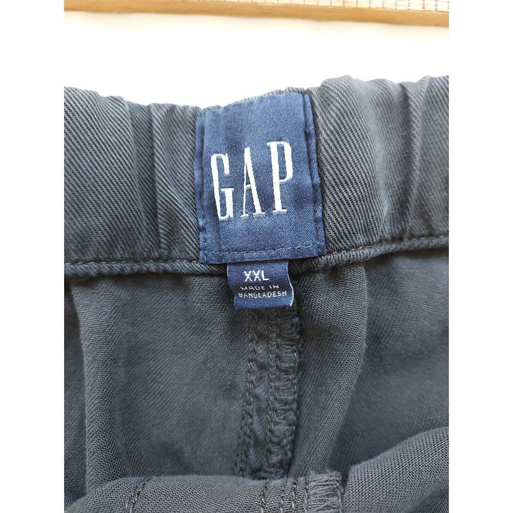 Gap Women’s Lyocell Drawstring Pull-On Tencel Cuffed Hem Shorts Black XXL NWT