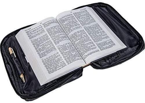 Marshal Leather Book Covers/Bible Covers with Handle (Medium)