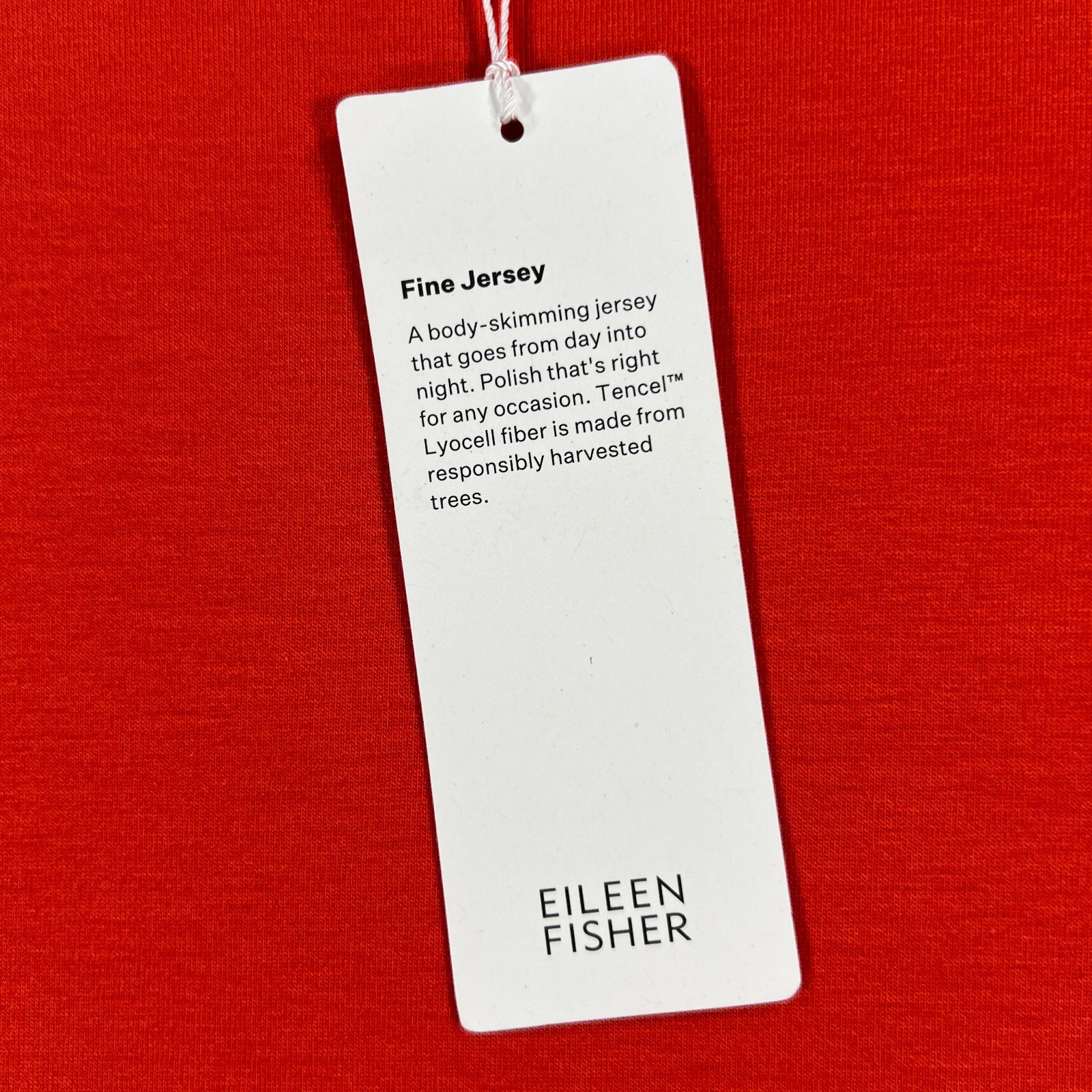 Eileen Fisher Shirt Womens 2XS XXS Orange Short Sleeve Crew Soft Light New