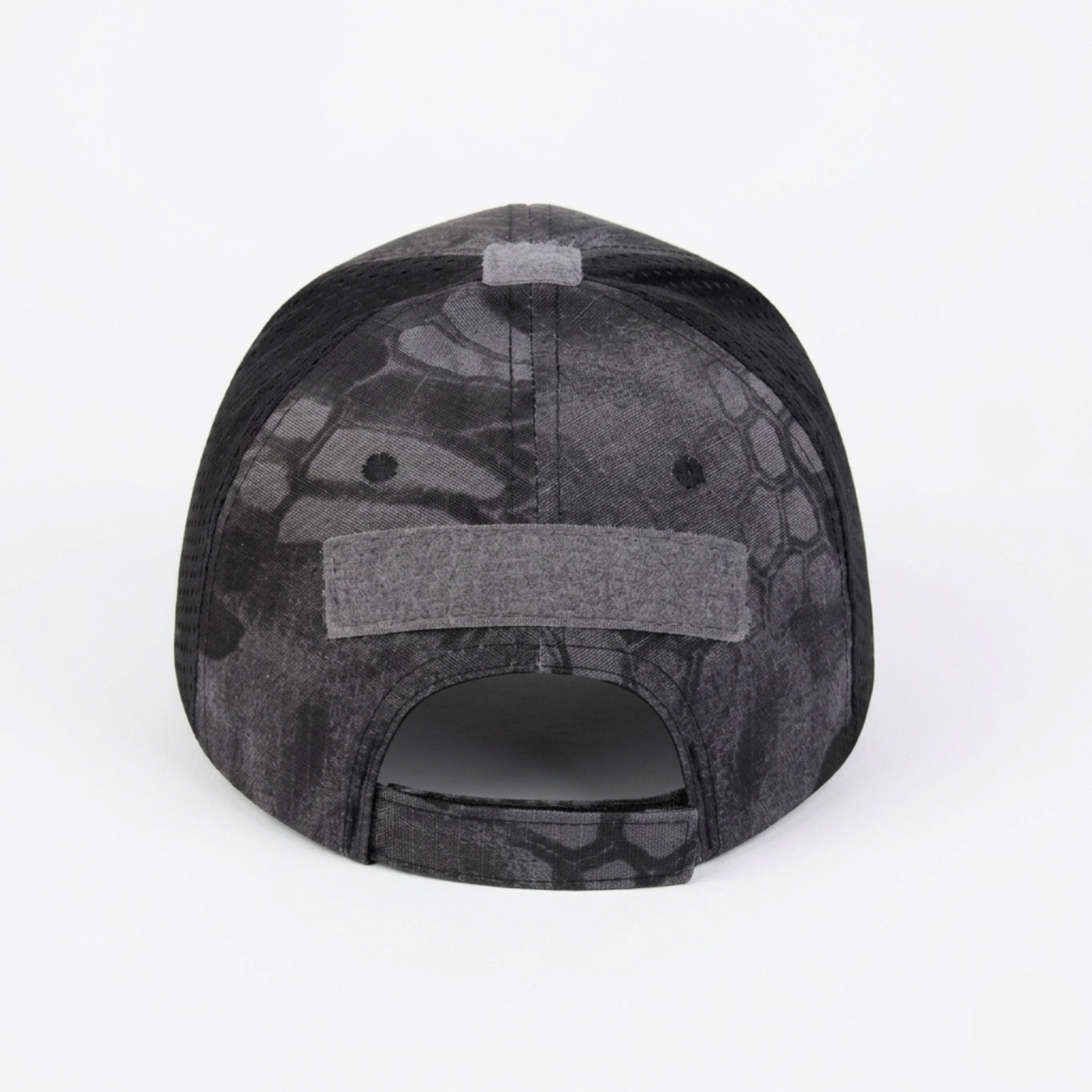 Tactical Baseball Cap Skull Patch Camo Mesh Operator Hat Men Adjustable Military
