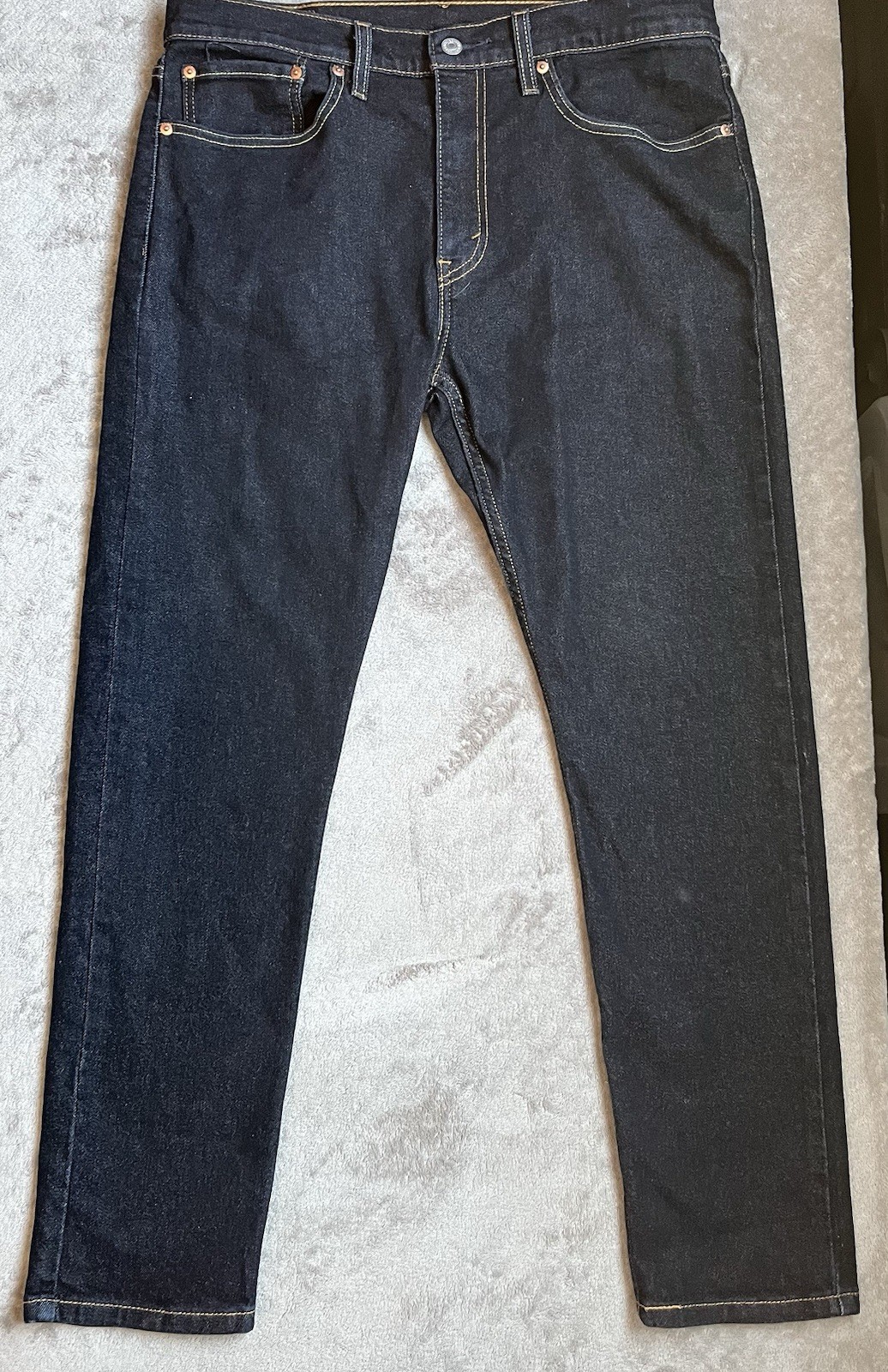 Levi’s 512 Slim Taper Jeans Men’s 34×30 Dark Wash Blue Denim