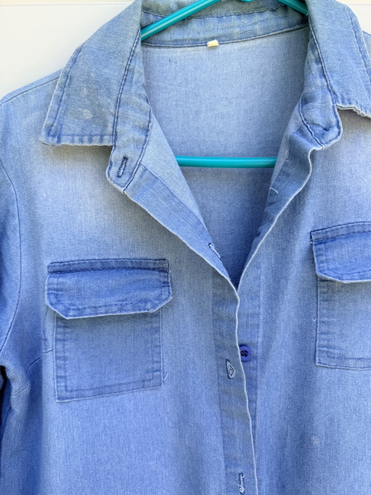 Women’s Chambray Denim Jumpsuit