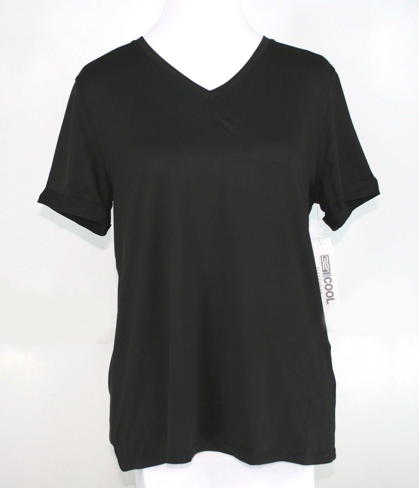 32 Degrees Cool Women Sleepwear Relaxed T-shirt V-neck size S-2XL 6 Colors