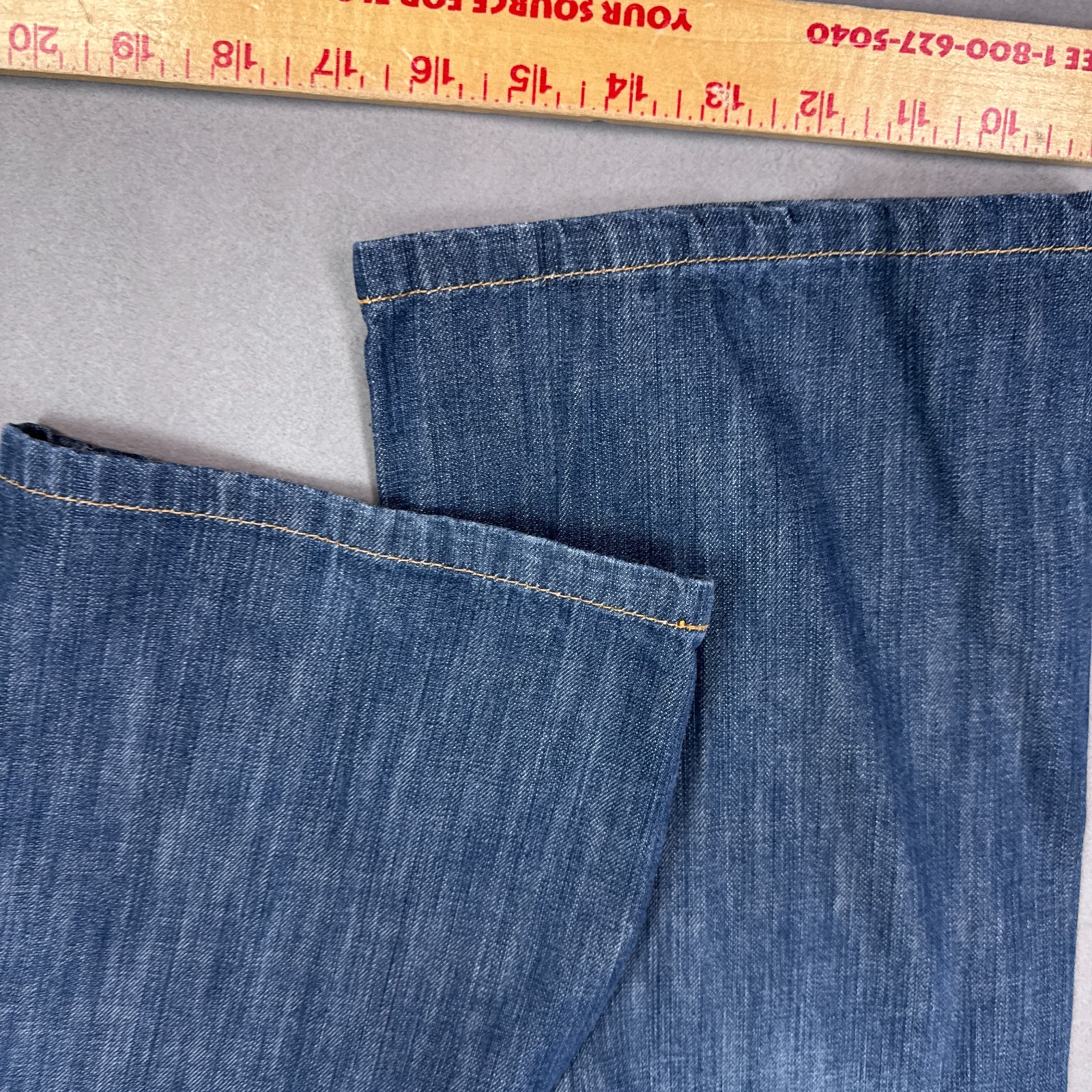 Levis Jeans Mens 30×27 Blue 527 Bootcut Denim Pants Western Faded (Tag30x30)