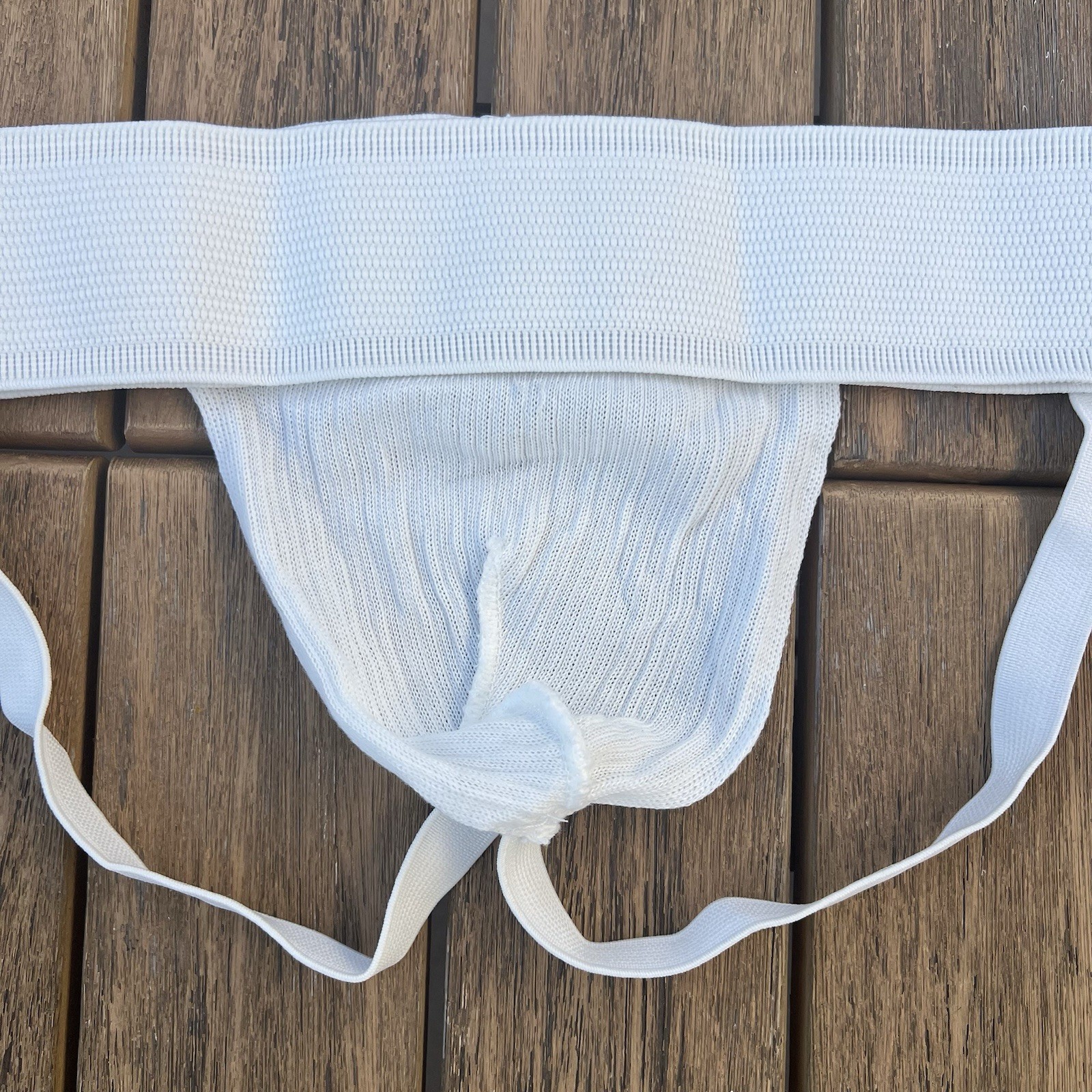 Martin sports Men white athletic supporter jock strap jockstraps size S M L XL