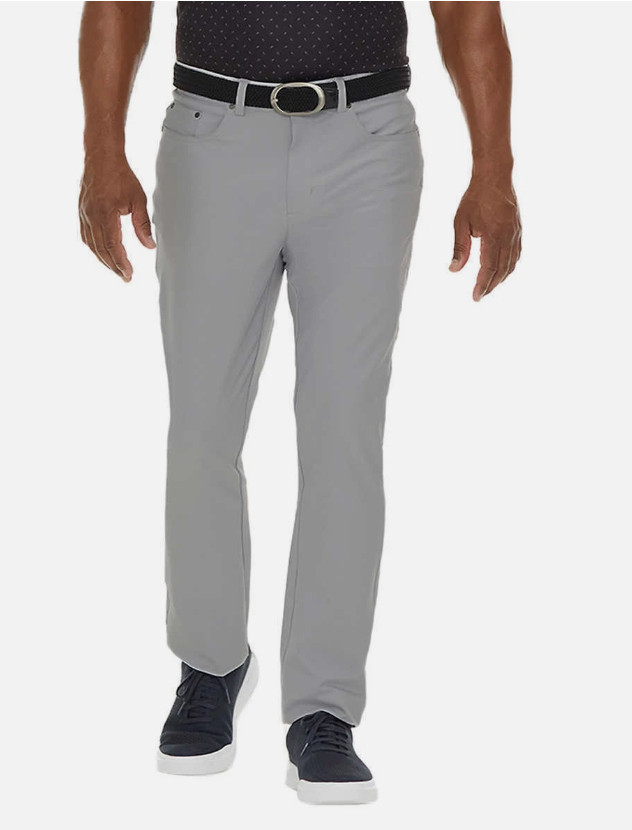 Greg Norman Men’s Ultimate 5-Pocket Pants ML75 Gray Size 38×29