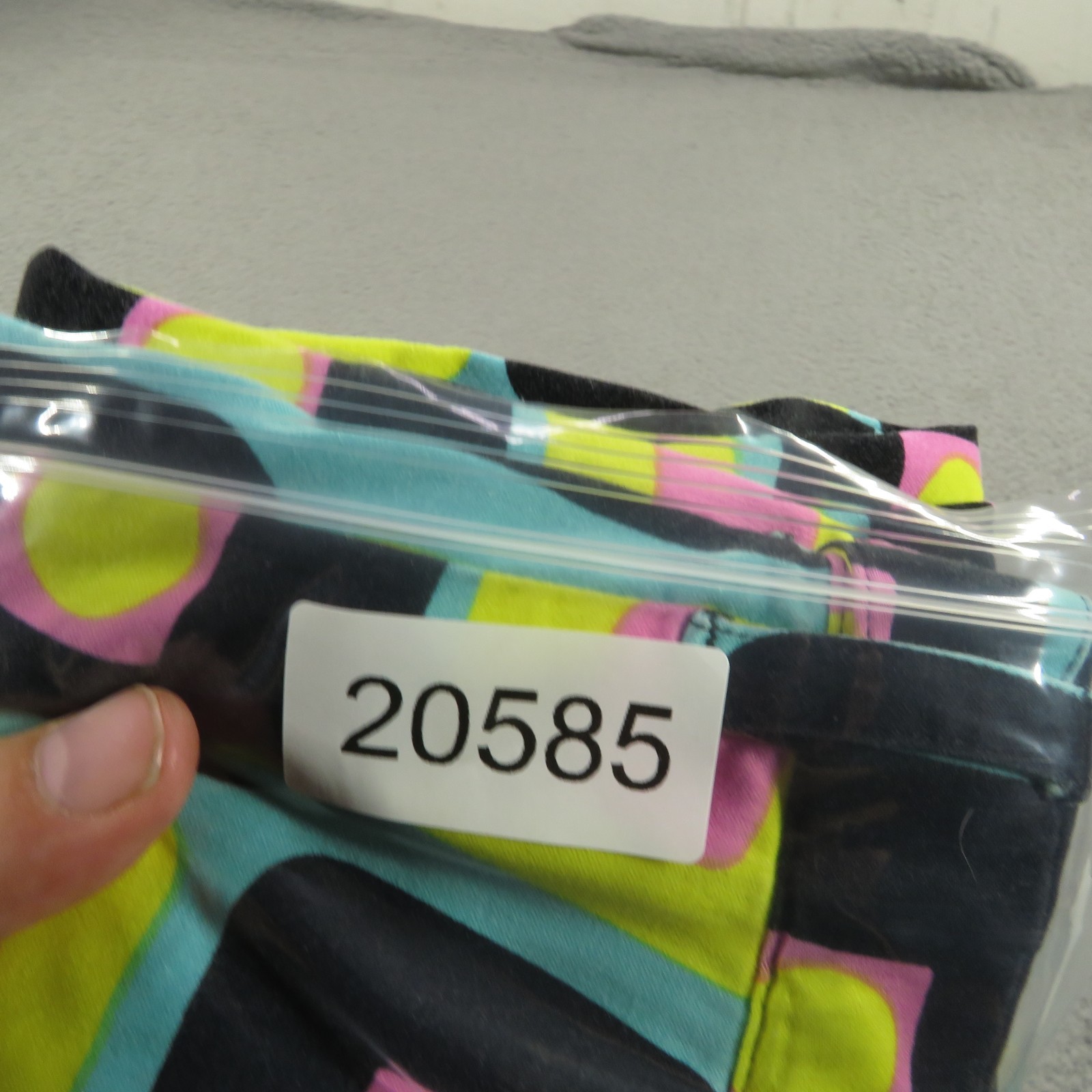 Loudmouth Golf Pant 46×29 Men Geometric Crazy Colorful All Over Expandable Waist