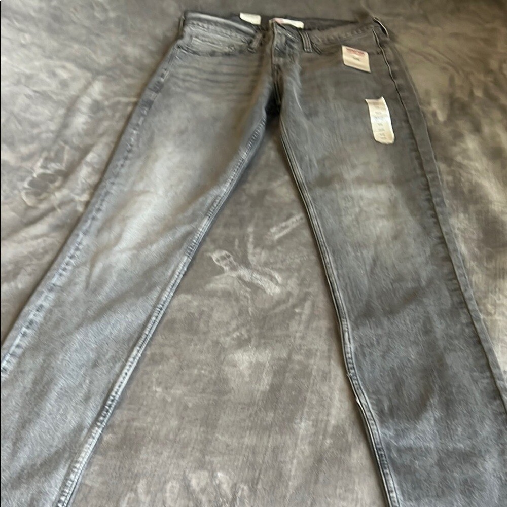 Signature by Levi Strauss Slim Gray Jeans 32X34