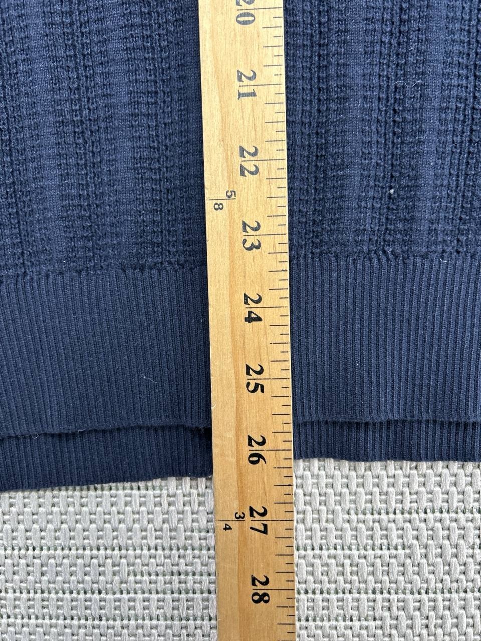 Banana Republic Shirt Mens Xl Blue Cotton Knit Button Up New *