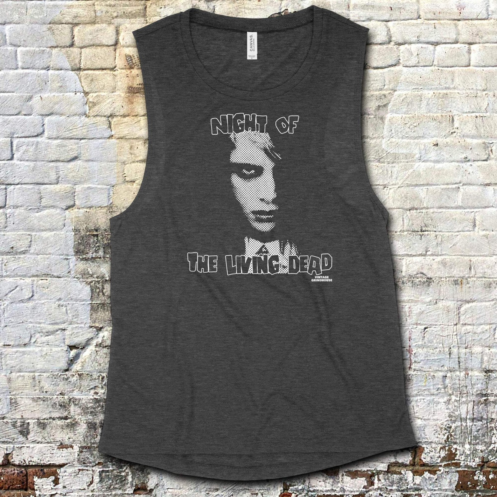Night of the Living Dead design #1 muscle tank