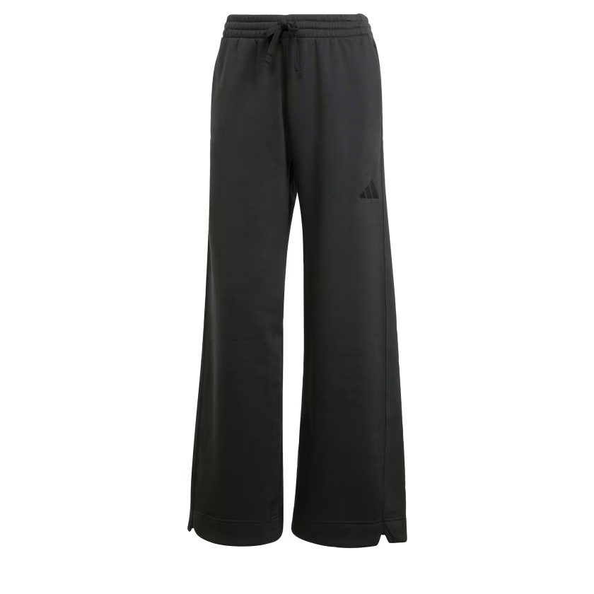 adidas women ALL SZN Fleece Loose Wide-Leg Pants