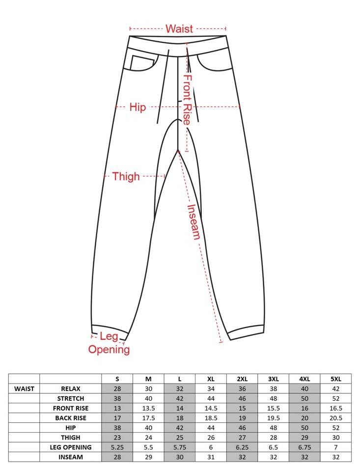 Victorious Men’s Jogger Drop Crotch Denim Jogger Pants S~5XL JG803 -FREE SHIP