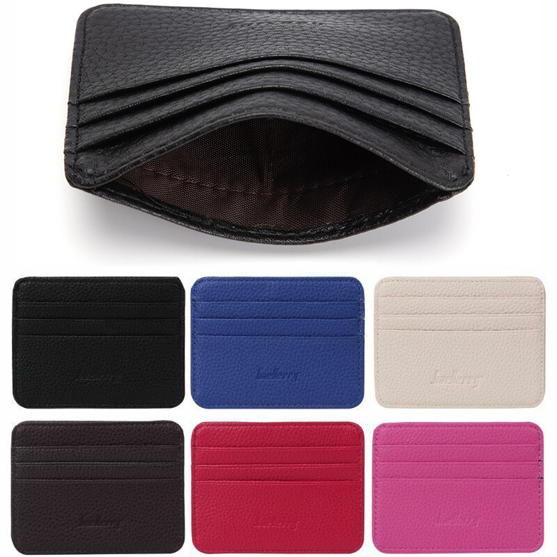 Slim Minimalist Front Pocket Wallet,RFID Blocking Credit Card Holder ID Window