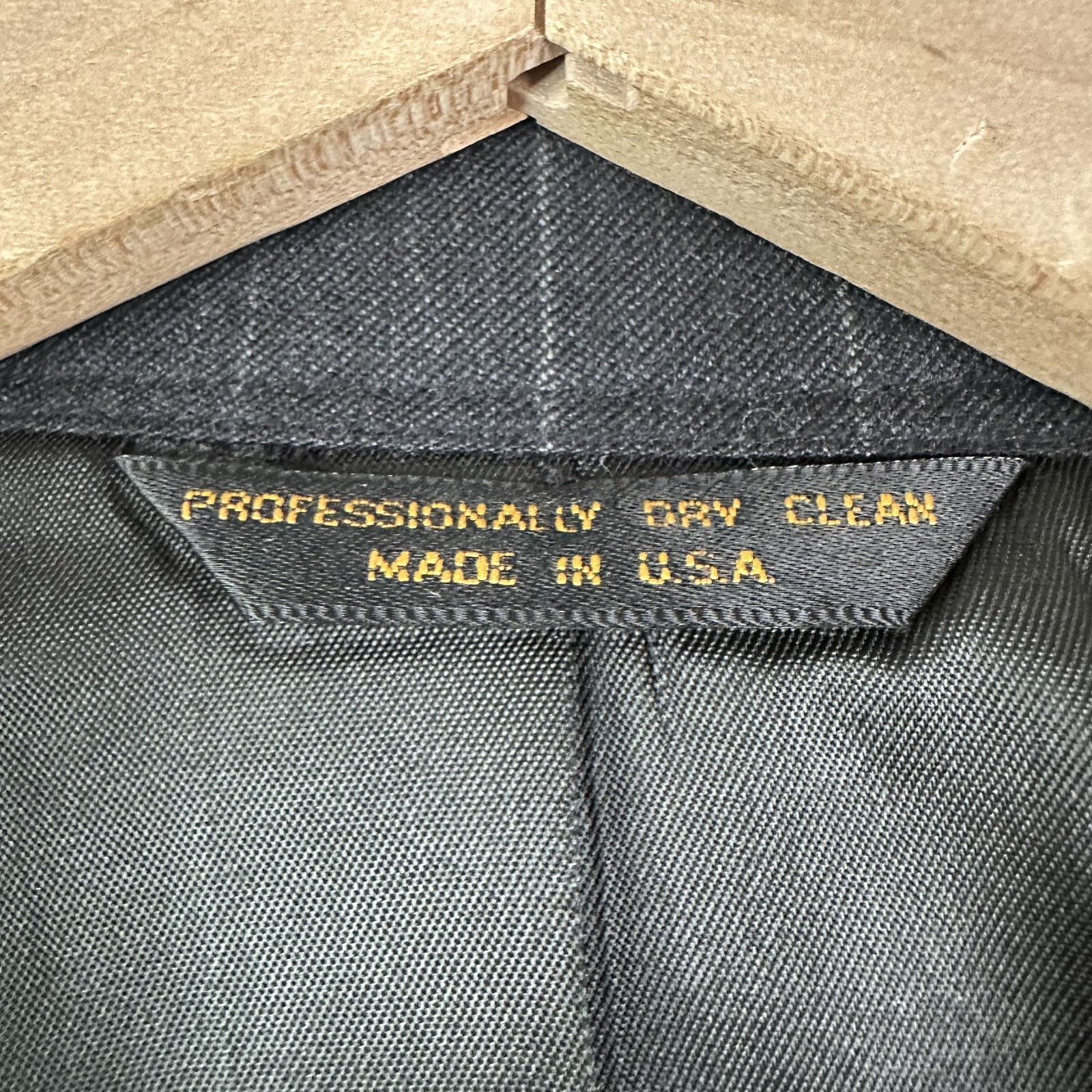 Botany 500 Suit Mens 46R Gray Pinstripe 2 Button Wool Pants 36×28 Canvased