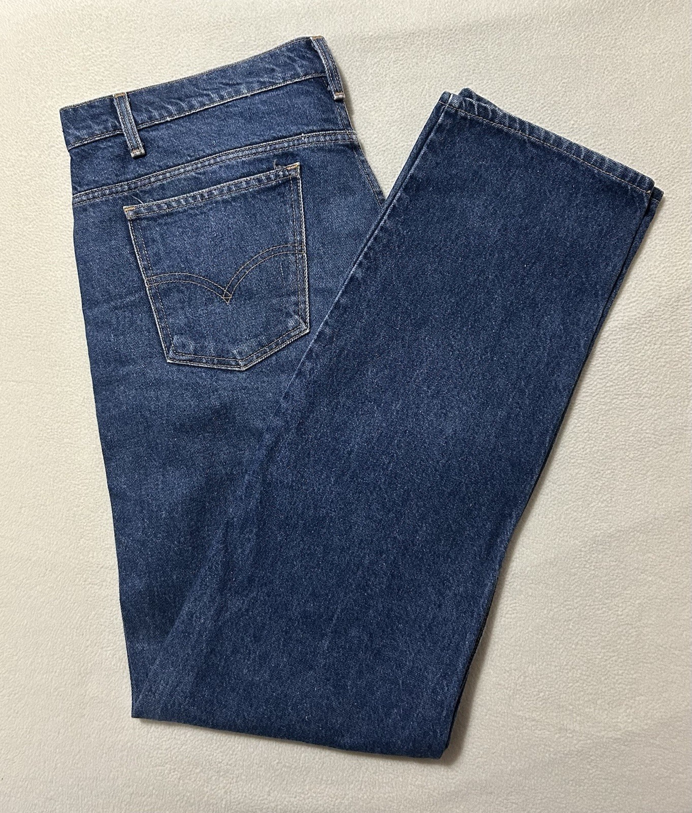 Vintage Levi’s 505 Jeans Orange Tab Men’s 38×34 Blue Denim